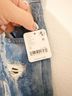 Free People Print Blue Red Jeans Size 27 waist - photo 4