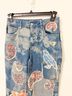 Free People Print Blue Red Jeans Size 27 waist - photo 3