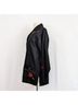 Chico's Design 100% Silk Floral Black Jacket Size M - photo 8