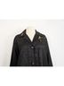 Chico's Design 100% Silk Floral Black Jacket Size M - photo 4