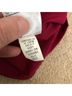 Gap Solid Red Casual Dress Size 4 - photo 7