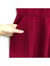 Gap Solid Red Casual Dress Size 4 - photo 14