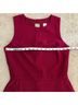 Gap Solid Red Casual Dress Size 4 - photo 12