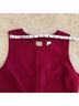 Gap Solid Red Casual Dress Size 4 - photo 11