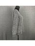 Eileen Fisher 100% Cotton Black White Pullover Sweater Size L - photo 5