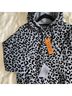 Von Dutch Animal Print Blue Black Pullover Hoodie Size L - photo 3