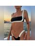 Amazon Basics Color Block Multi Color Swimsuit Bottoms Size S - photo 4