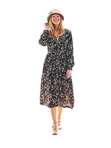 April Cornell Clover Shirt Dress Cocktail Dress (view 1)