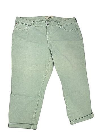 SLINK Jeans Cuffed Mid-Rise Ankle Curvy Boyfriend Jean Jeans (view 1)