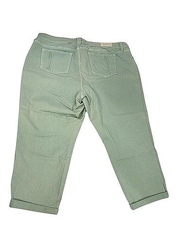 SLINK Jeans Cuffed Mid-Rise Ankle Curvy Boyfriend Jean Jeans (view 2)