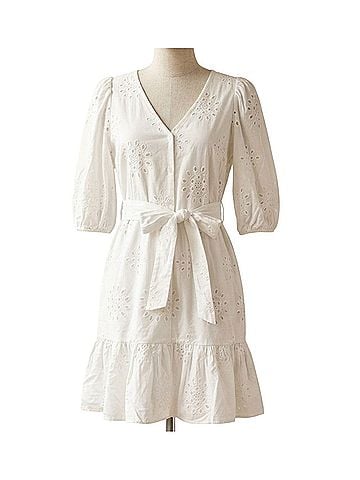 Agua by Agua Bendita Floral Casual Dress (view 1)