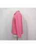 St. John 100% Cotton Solid Pink Jacket Size M - photo 5