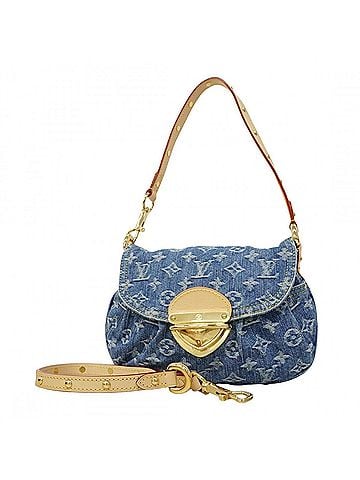 Louis Vuitton Louis Vuitton Monogram Denim Sunset Handbag M46829 Blue 2-way bag for women (view 1)