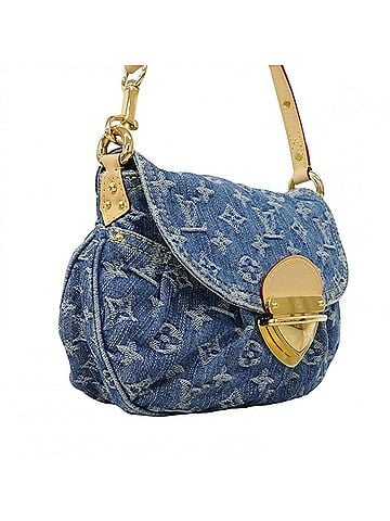 Louis Vuitton Louis Vuitton Monogram Denim Sunset Handbag M46829 Blue 2-way bag for women (view 2)