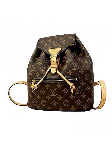 Louis Vuitton Louis Vuitton Monogram Montsouris Backpack/Daypack M43431 Brown (Women's) (view 1)