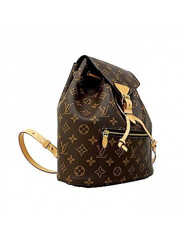 Louis Vuitton Louis Vuitton Monogram Montsouris Backpack/Daypack M43431 Brown (Women's) (view 2)
