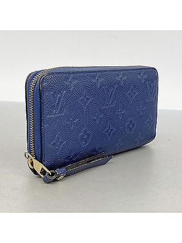 Louis Vuitton Louis Vuitton Monogram Empreinte Zippy Wallet M41857 (Denim Ankle style, women's) (view 2)