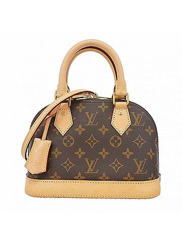 Louis Vuitton Louis Vuitton Alma BB Monogram Handbag M46990 Brown 2-way bag for women (view 1)