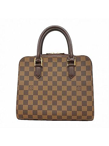 Louis Vuitton Louis Vuitton Damier Triana Handbag N51155 Ebene Women's (view 1)