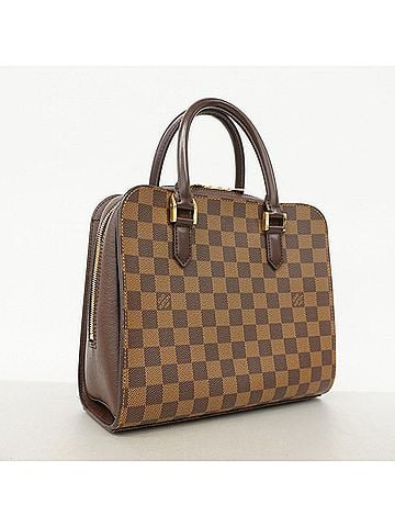 Louis Vuitton Louis Vuitton Damier Triana Handbag N51155 Ebene Women's (view 2)