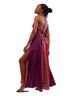 Free People 100% Polyester Floral Red Purple Casual Dress Size XS - photo 6