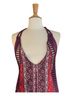 Free People 100% Polyester Floral Red Purple Casual Dress Size XS - photo 2