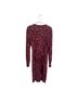 Talbots Floral Burgundy Casual Dress Size S - photo 2