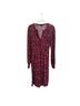 Talbots Floral Burgundy Casual Dress Size S - photo 1