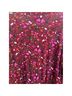 Talbots Floral Burgundy Casual Dress Size S - photo 6