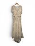 Jenny Packham 100% Polyester Solid White Cocktail Dress Size 8 - photo 3