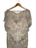 Jenny Packham 100% Polyester Solid White Cocktail Dress Size 8 - photo 7