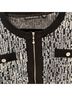 Michael Simon 100% Nylon Solid Black Silver Jacket Size L (petite) - photo 3