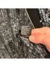 Michael Simon 100% Nylon Solid Black Silver Jacket Size L (petite) - photo 5