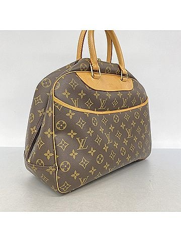 Louis Vuitton Louis Vuitton Monogram Deauville Handbag M47270 Brown Women's (view 2)