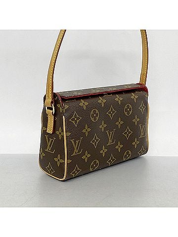 Louis Vuitton Louis Vuitton Monogram Recital Handbag M51900 Brown Women's (view 2)