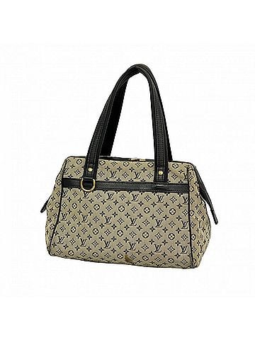 Louis Vuitton Louis Vuitton Monogram Mini Josephine PM Handbag M92214 Blue Women's (view 1)