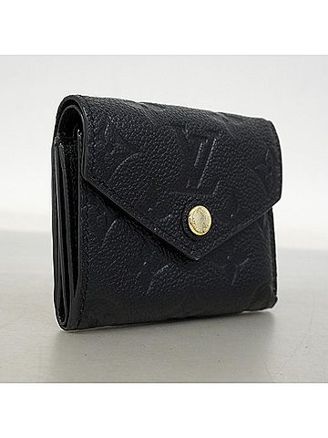 Louis Vuitton Louis Vuitton Tri-fold Wallet Monogram Empreinte Portefeuille Zoe M62935 Noir (Women's) (view 2)