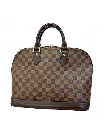 Louis Vuitton Louis Vuitton Damier Alma Handbag N51131 Ebene Women's (view 1)