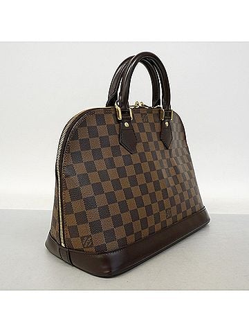 Louis Vuitton Louis Vuitton Damier Alma Handbag N51131 Ebene Women's (view 2)