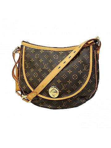 Louis Vuitton Louis Vuitton Monogram Tulum GM Shoulder Bag M40075 Brown Women's (view 1)