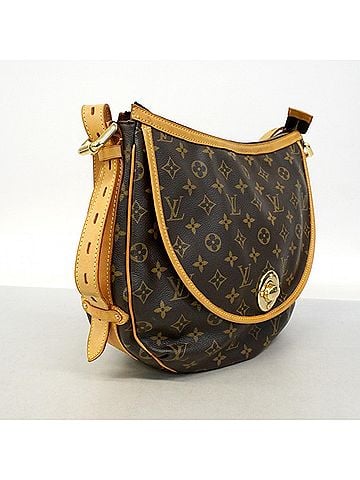 Louis Vuitton Louis Vuitton Monogram Tulum GM Shoulder Bag M40075 Brown Women's (view 2)