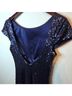 REVELRY 100% Polyester Solid Blue Cocktail Dress Size 8 - photo 8