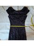 REVELRY 100% Polyester Solid Blue Cocktail Dress Size 8 - photo 9