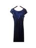 REVELRY 100% Polyester Solid Blue Cocktail Dress Size 8 - photo 2