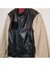 Harley Davidson 100% Leather 100% Cotton 100% Polyester Color Block Black Tan Leather Jacket Size M - photo 9