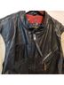 Harley Davidson 100% Leather 100% Cotton 100% Polyester Color Block Black Tan Leather Jacket Size M - photo 4