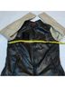 Harley Davidson 100% Leather 100% Cotton 100% Polyester Color Block Black Tan Leather Jacket Size M - photo 6