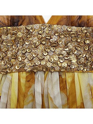 Alexander McQueen Alexander Mcqueen Embellished Kaftan Dress (view 2)