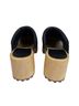 Mia 100% Leather Black Mule/Clog Size 7 - photo 2