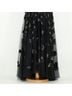 Alberto Makali 100% Polyester Black Silver Cocktail Dress Size 6 - photo 4